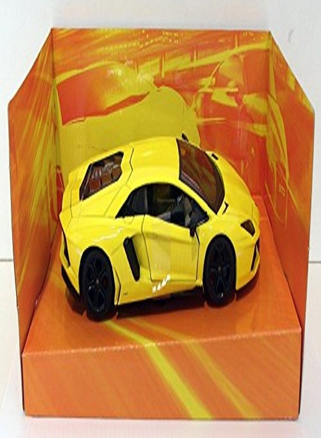 Lamborghini Aventador LP 700-4 Yellow Exotics 1/24 by Maisto 31362 - Image 2